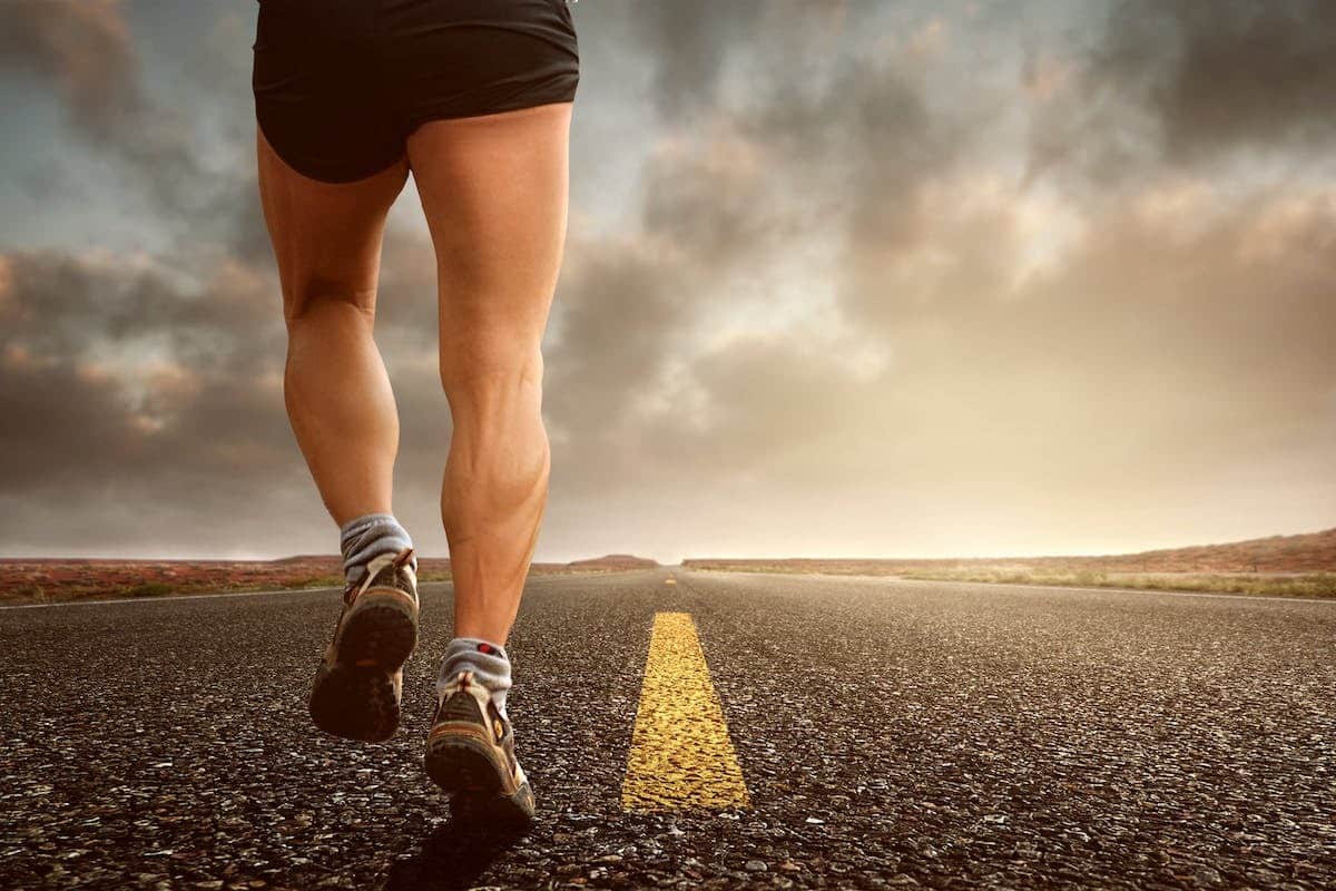 sportif stressé
